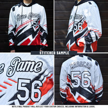 Laden Sie das Bild in den Galerie-Viewer, Uksn Individuelles Bestickt Schwarz Silber 3D Farbverlauf Mode Las Vegas City Edition Sport Pullover Sweatshirt Hoodie