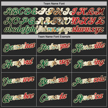 Laden Sie das Bild in den Galerie-Viewer, Uksn Individuelles Schwarz Vintage Mexikanische Flagge-Creme Camouflage Two-Tone Funktions-T-Shirt