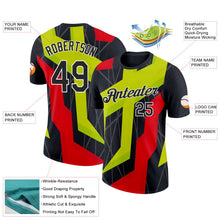 Laden Sie das Bild in den Galerie-Viewer, Uksn Individuelles Schwarz Weiß 3D Esports Funktions-T-Shirt