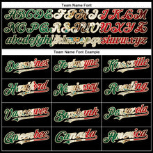 Laden Sie das Bild in den Galerie-Viewer, Uksn Individuelles Schwarz Vintage Mexikanische Flagge-City-Creme Funktions-T-Shirt