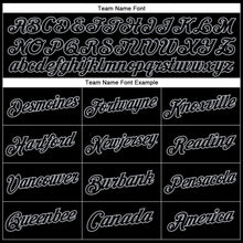 Laden Sie das Bild in den Galerie-Viewer, Uksn Individuelles Bestickt Schwarz Grau Sport Pullover Sweatshirt Hoodie