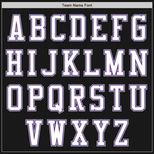 Laden Sie das Bild in den Galerie-Viewer, Uksn Individuelles Bomberjacke in Schwarz-Violett-Grau mit Reißverschluss, Zweifarben-Design und Varsity-Letterman-Stil