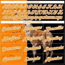 Laden Sie das Bild in den Galerie-Viewer, Uksn Individuelles Schwarz Bay Orange-Weiß 3D Tier Hirsch Jagd Ärmel Funktions-T-Shirt