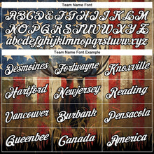 Laden Sie das Bild in den Galerie-Viewer, Uksn Individuelles Schwarz Weiß 3D Tier Hirsch Jagd Amerikanische Flagge Langarm Funktions-T-Shirt