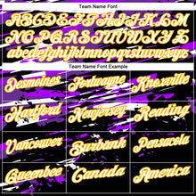 Laden Sie das Bild in den Galerie-Viewer, Uksn Individuelles Schwarz Weiß-Gold 3D Bowling Funktions-Poloshirt