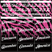 Laden Sie das Bild in den Galerie-Viewer, Uksn Individuelles Schwarz Pink-Weiß 3D-Bowling Punkte Funktions-Poloshirt