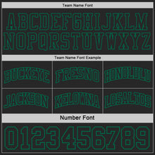 Laden Sie das Bild in den Galerie-Viewer, Uksn Individuelles Schwarz(Oliv)-Kelly-Grün Camouflage Seitenstreifen Wendbar Doppelseitig Sublimation Basketball-Set Trikot