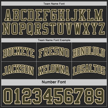 Laden Sie das Bild in den Galerie-Viewer, Uksn Individuelles Schwarz Oliv-Creme Camouflage Seitenstreifen Wendbar Doppelseitig Sublimation Basketball-Set Trikot