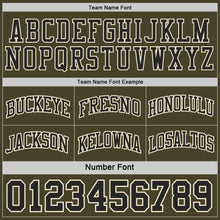 Laden Sie das Bild in den Galerie-Viewer, Uksn Individuelles Schwarz Oliv-Creme Camouflage Seitenstreifen Wendbar Doppelseitig Sublimation Basketball-Set Trikot