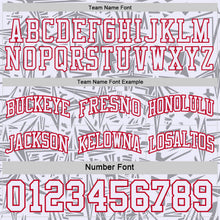Laden Sie das Bild in den Galerie-Viewer, Uksn Individuelles Schwarz Rot-Weiß Seitenstreifen Sterne Geometrisch Splitter Sternenburst Wendbar Doppelseitig Sublimation Basketball-Set Trikot