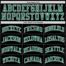 Laden Sie das Bild in den Galerie-Viewer, Uksn Individuelles Bestickt Schwarz Kelly-Grün-Weiß Sport Pullover Sweatshirt Hoodie
