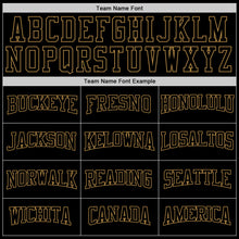 Laden Sie das Bild in den Galerie-Viewer, Uksn Individuelles Bestickt Schwarz Schwarz-Weiß Sport Pullover Sweatshirt Hoodie