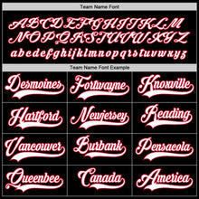 Laden Sie das Bild in den Galerie-Viewer, Uksn Individuelles Schwarz Weiß-Rot Eishockey-Trikot