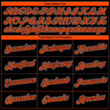 Laden Sie das Bild in den Galerie-Viewer, Uksn Individuelles Schwarz Orange-Grau 3D San Francisco City Edition Fade Fashion Funktions-T-Shirt
