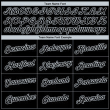 Laden Sie das Bild in den Galerie-Viewer, Uksn Individuelles Schwarz Silber 3D Oakland City Edition Fade Fashion Funktions-T-Shirt
