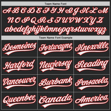 Laden Sie das Bild in den Galerie-Viewer, Uksn Individuelles Schwarz Weiß-Rot Authentisches Baseball-Trikot
