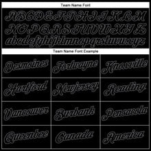 Laden Sie das Bild in den Galerie-Viewer, Uksn Individuelles Schwarz Stahlgrau Funktions-T-Shirt
