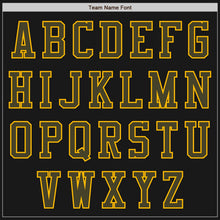 Laden Sie das Bild in den Galerie-Viewer, Uksn Individuelles Bomberjacke in Schwarz-Oliv-Gold mit Reißverschluss, Zweifarben-Design und Varsity-Letterman-Stil
