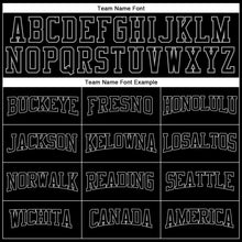 Laden Sie das Bild in den Galerie-Viewer, Uksn Individuelles Schwarz Schwarz-Grau Langarm Funktions-T-Shirt
