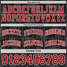 Laden Sie das Bild in den Galerie-Viewer, Uksn Individuelles Schwarz Rot-Weiß Seitenstreifen Sonnenflamme Wendbar Doppelseitig Sublimation Basketball-Set Trikot
