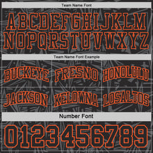 Laden Sie das Bild in den Galerie-Viewer, Uksn Individuelles Schwarz Orange-Weiß Seitenstreifen Sterne Geometrisch Splitter Sternenburst Wendbar Doppelseitig Sublimation Basketball-Set Trikot
