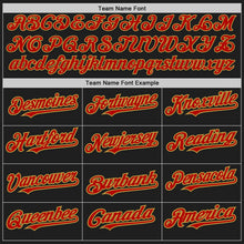 Laden Sie das Bild in den Galerie-Viewer, Uksn Individuelles Schwarz Altgold Nadelstreifen Rot Zweiknopf Unisex Softball-Trikot
