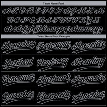 Laden Sie das Bild in den Galerie-Viewer, Uksn Individuelles Schwarz Grau San Antonio City Edition Farbverlauf Zweiknopf Unisex Softball-Trikot
