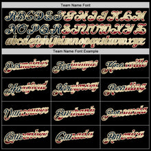 Laden Sie das Bild in den Galerie-Viewer, Uksn Individuelles Schwarz Vintage USA Flagge-Creme Funktions-T-Shirt
